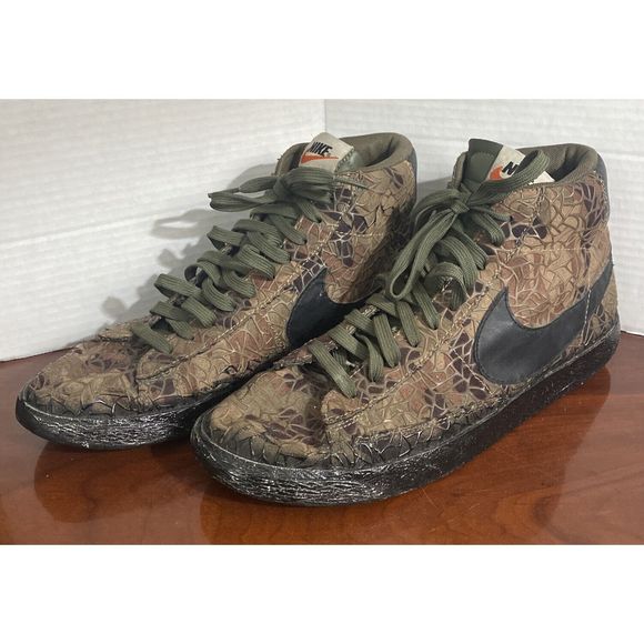 Nike SB Blazer “Safari Jungle Pack Camo” Green and Brown Patterned High-Tops Nike SB Blazer Safari Pack Jungle Camo Men main image 4